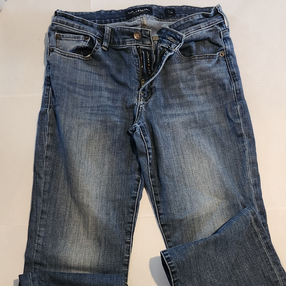 Lucky Brand Women's Classic Blue Sweet Boot Jeans